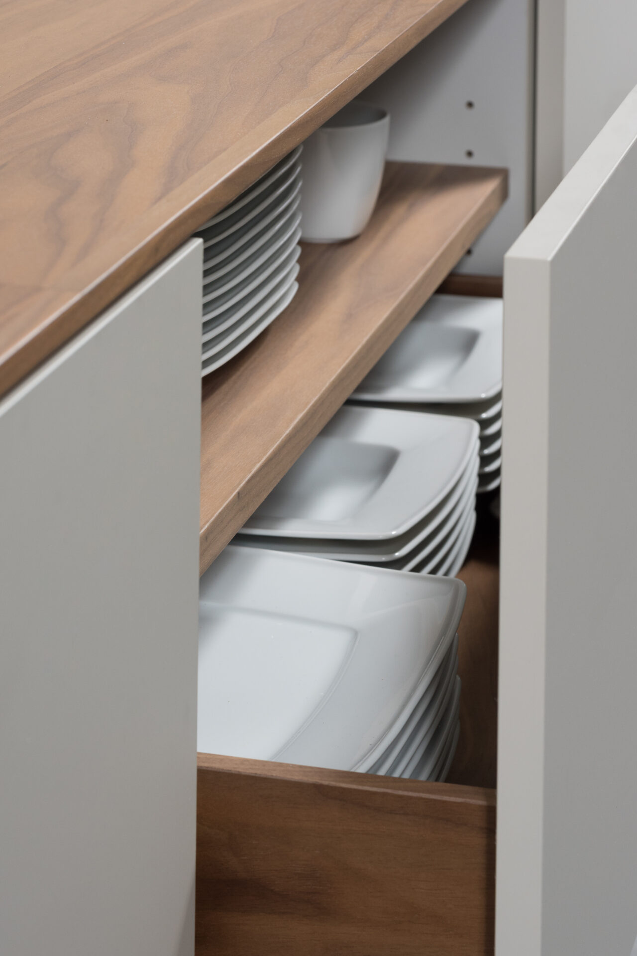 Warme, samenhangende materialenmix te Menen
