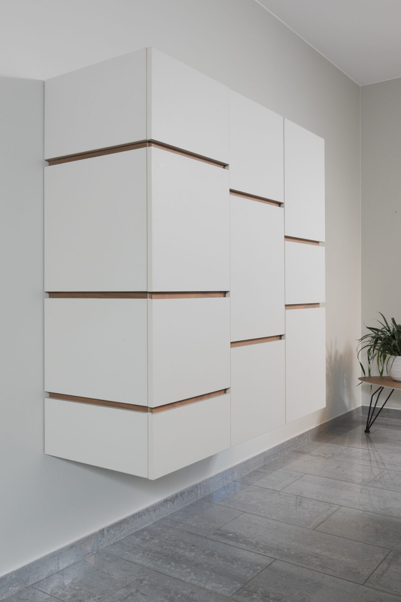 Maatwerkkast in melamine te Menen