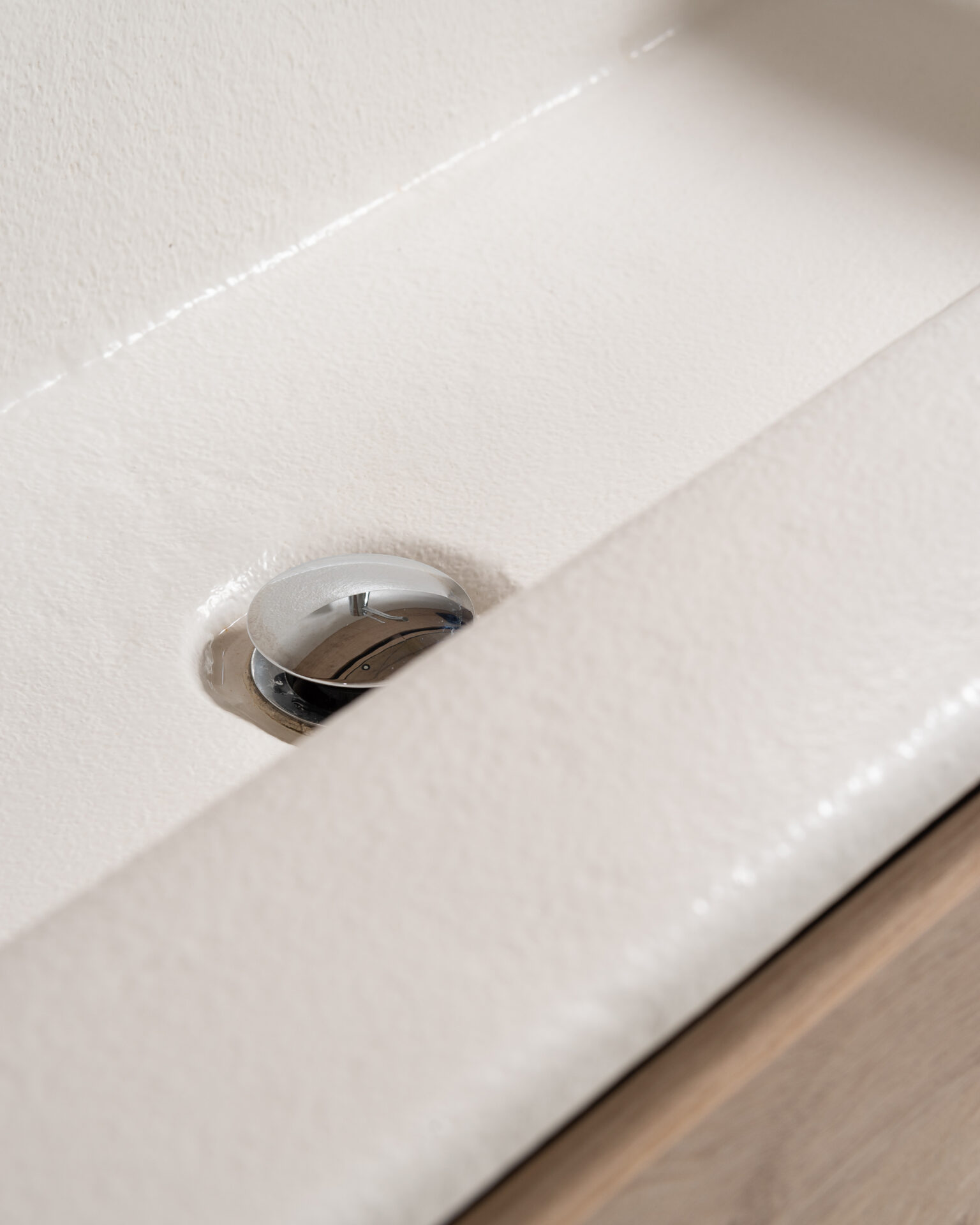 Wastafelmeubel in Polycoat op maat
